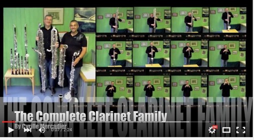 complete clarinet family